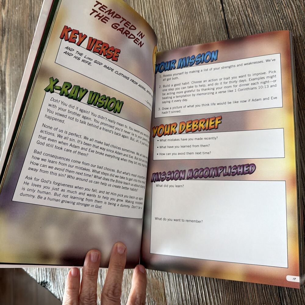 The Action Bible Devotional: 52 Weeks of God-Inspired Adventure by Jeremy V. Jon - Picture 11 of 11